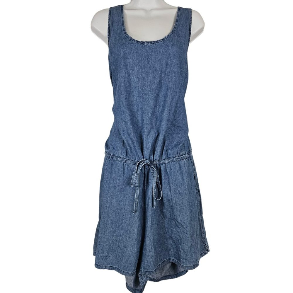Old Navy XXL Denim Sleeveless Pocket Plus Size Denim Romper